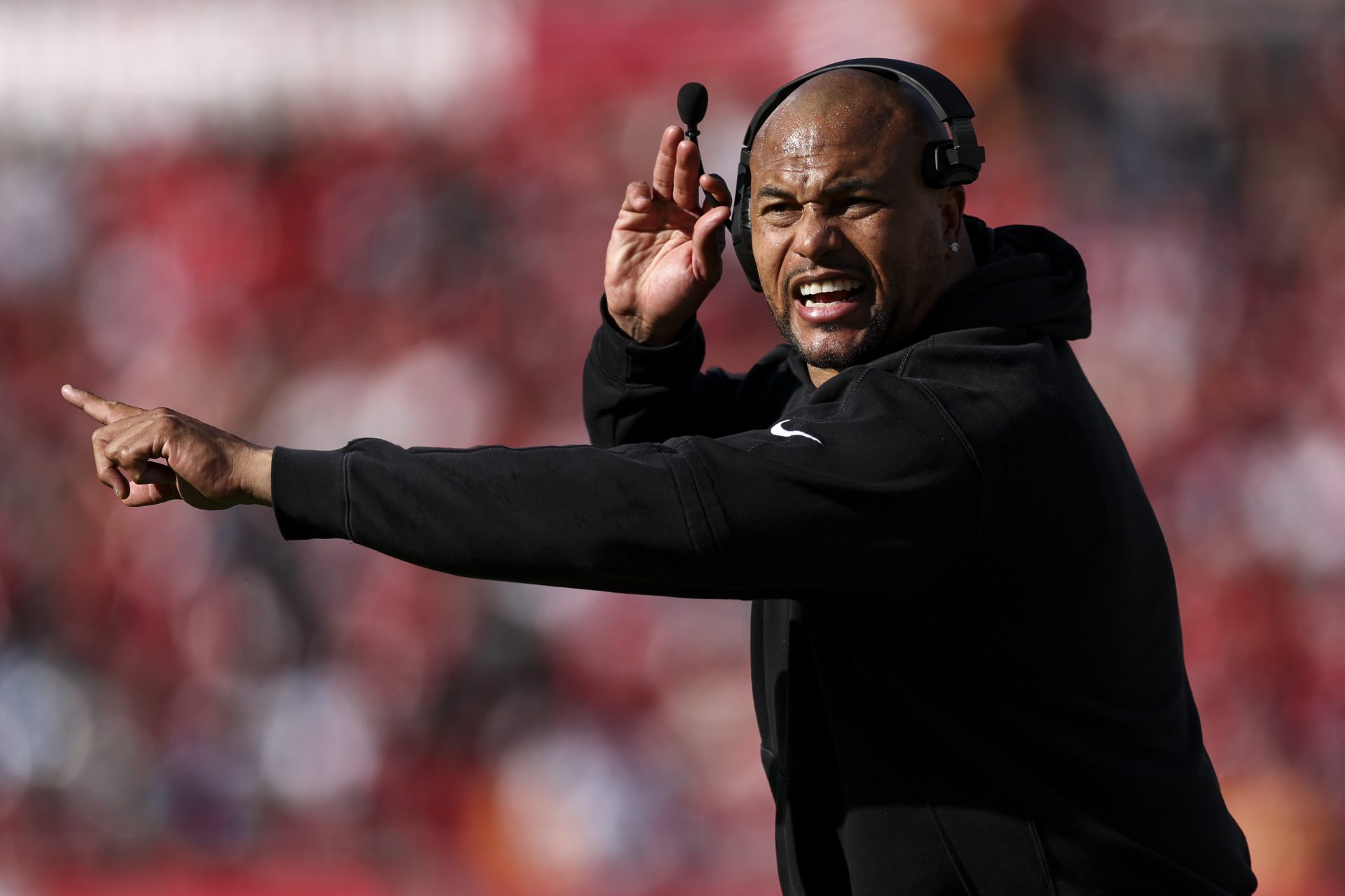 7. Head coach Antonio Pierce, Las Vegas Raiders