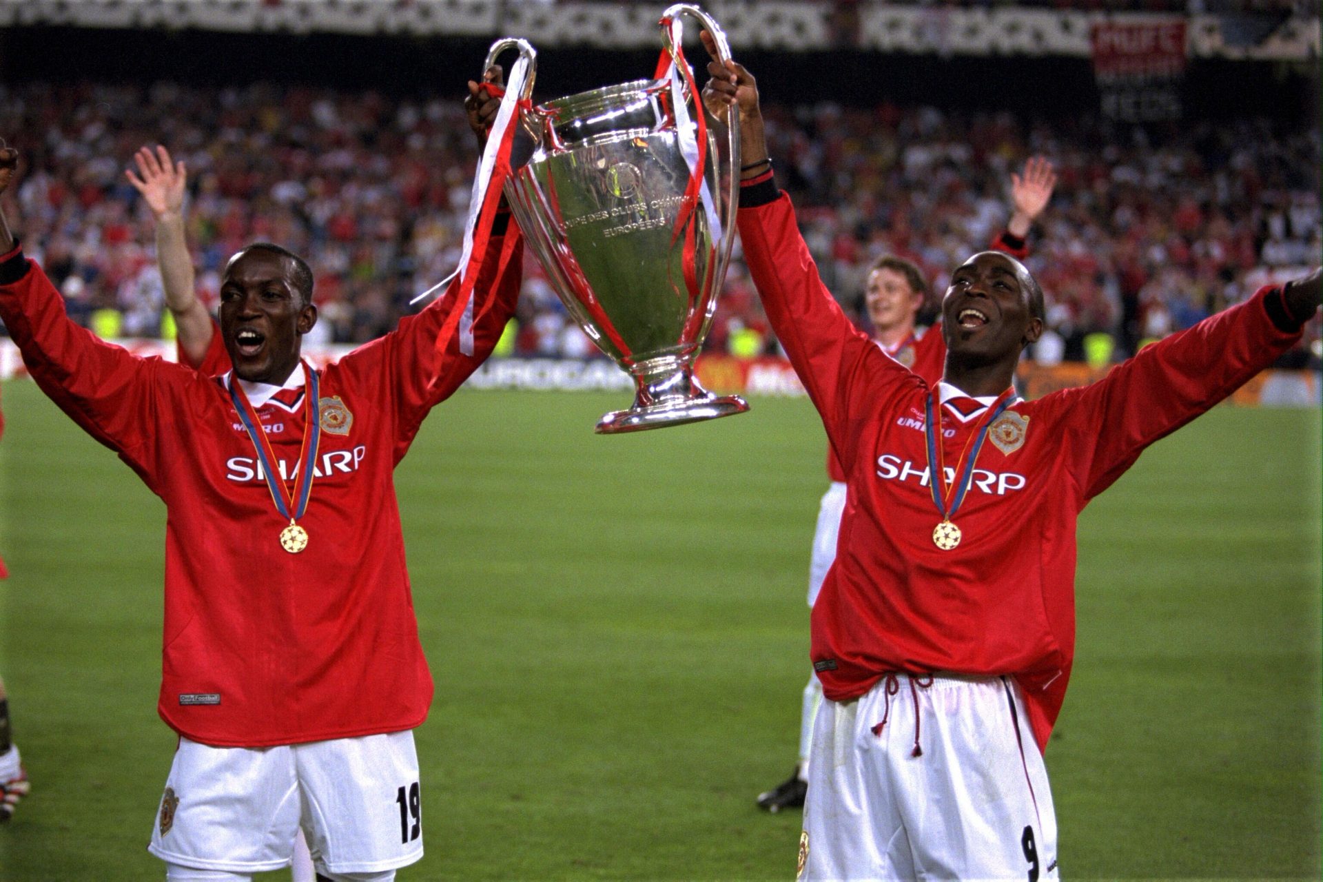 Dwight Yorke et Andy Cole