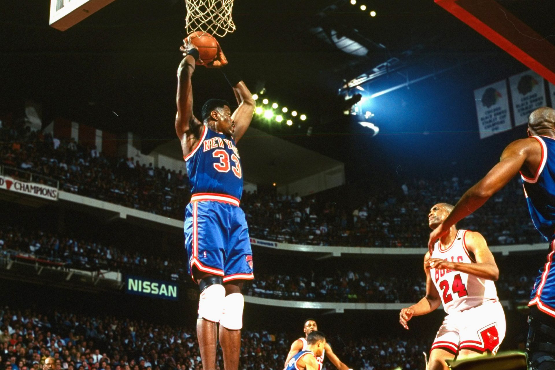 5. 1986: Patrick Ewing one ups Michael Jordan