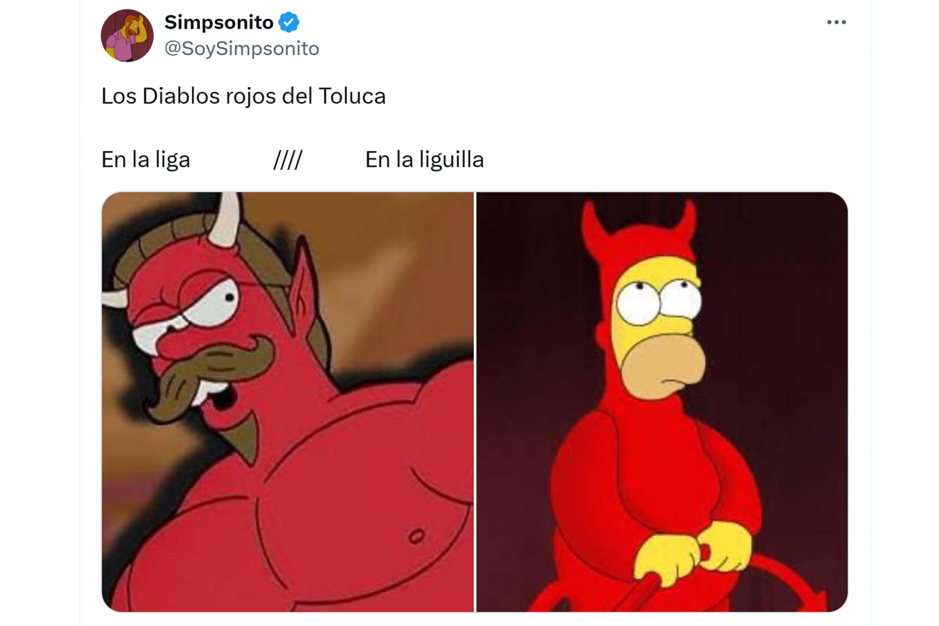 Dos caras totalmente distintas