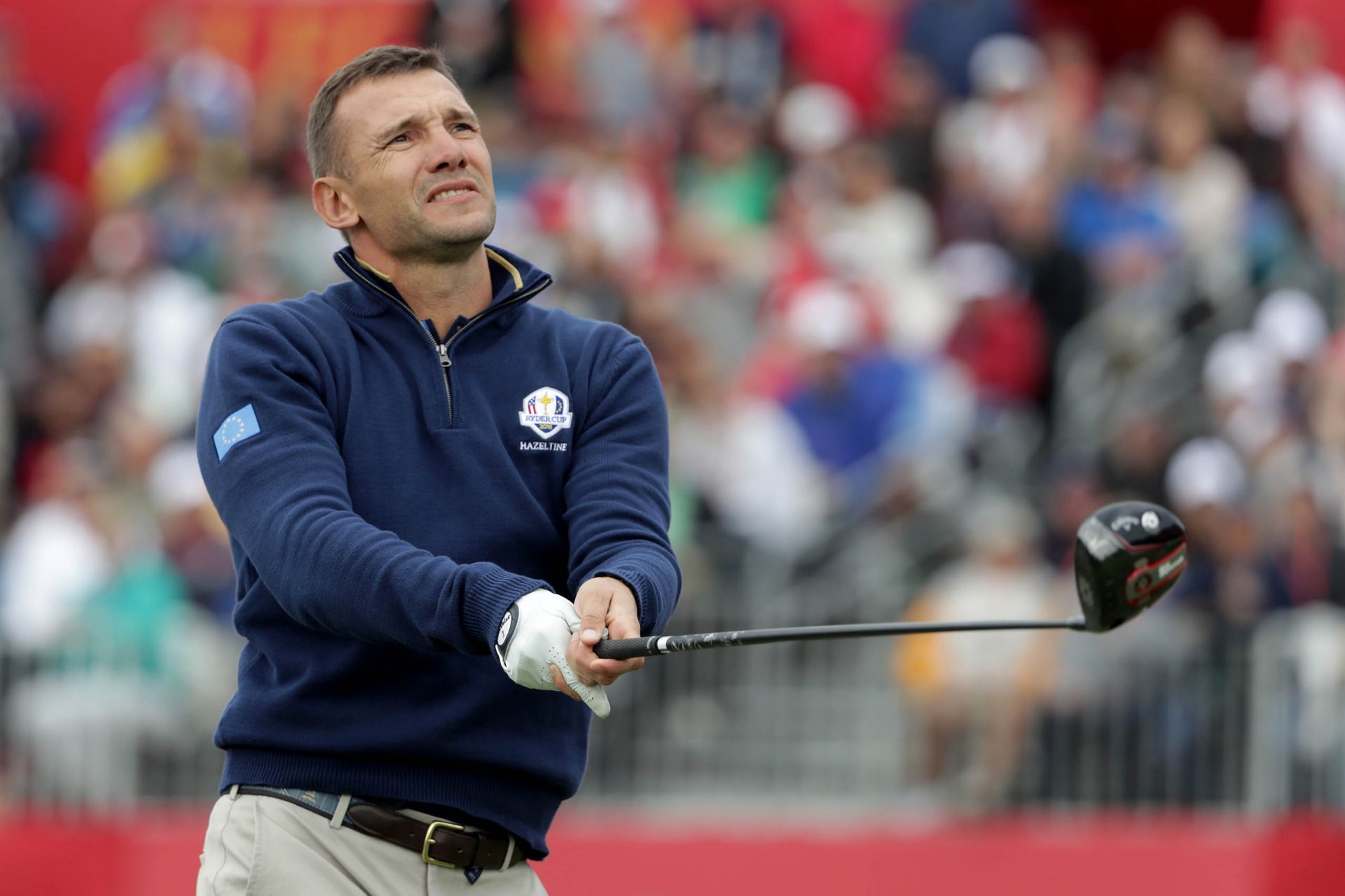 Andriy Shevchenko, del fútbol al golf