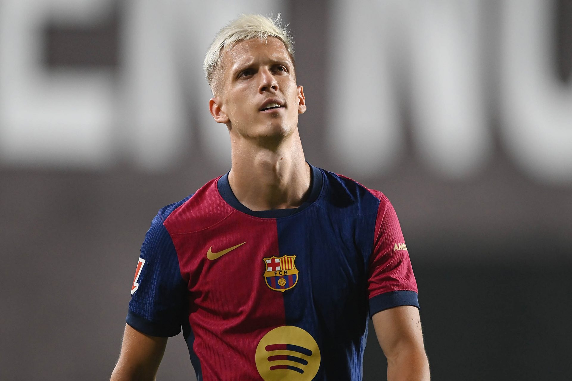 El Barça y Dani Olmo, con el agua al cuello