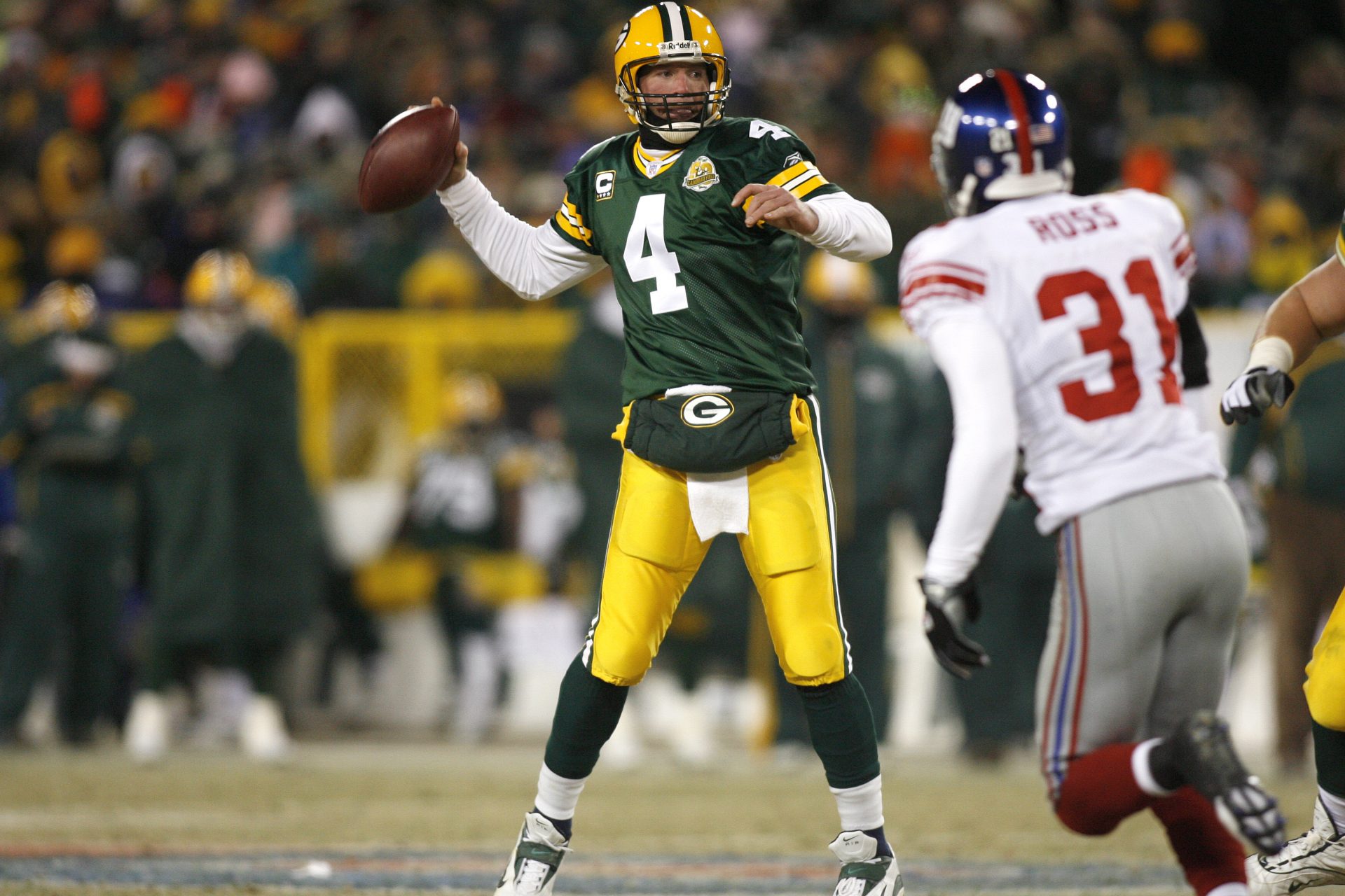 (11) Brett Favre’s ill-considered throw