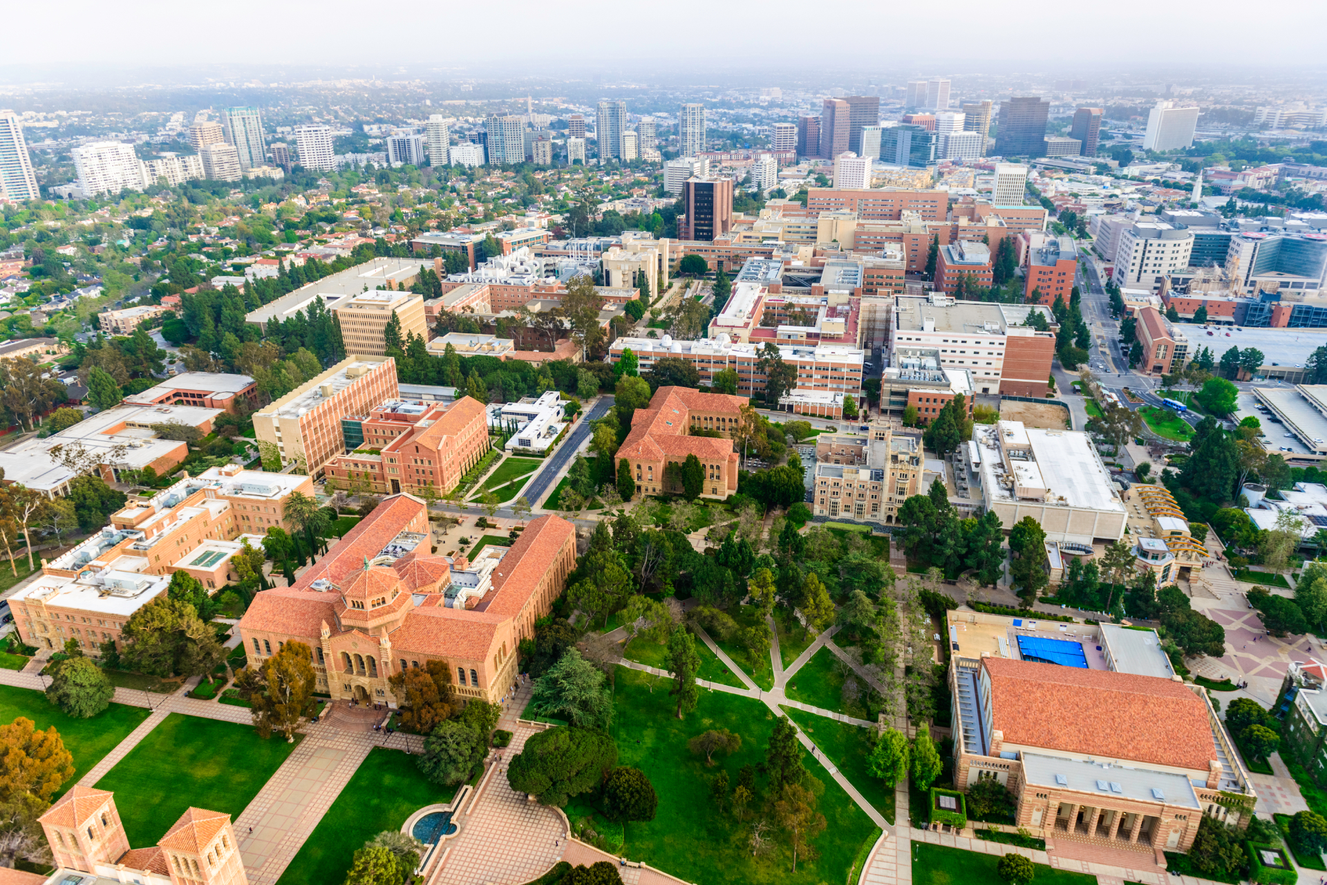 Un campus evacuado