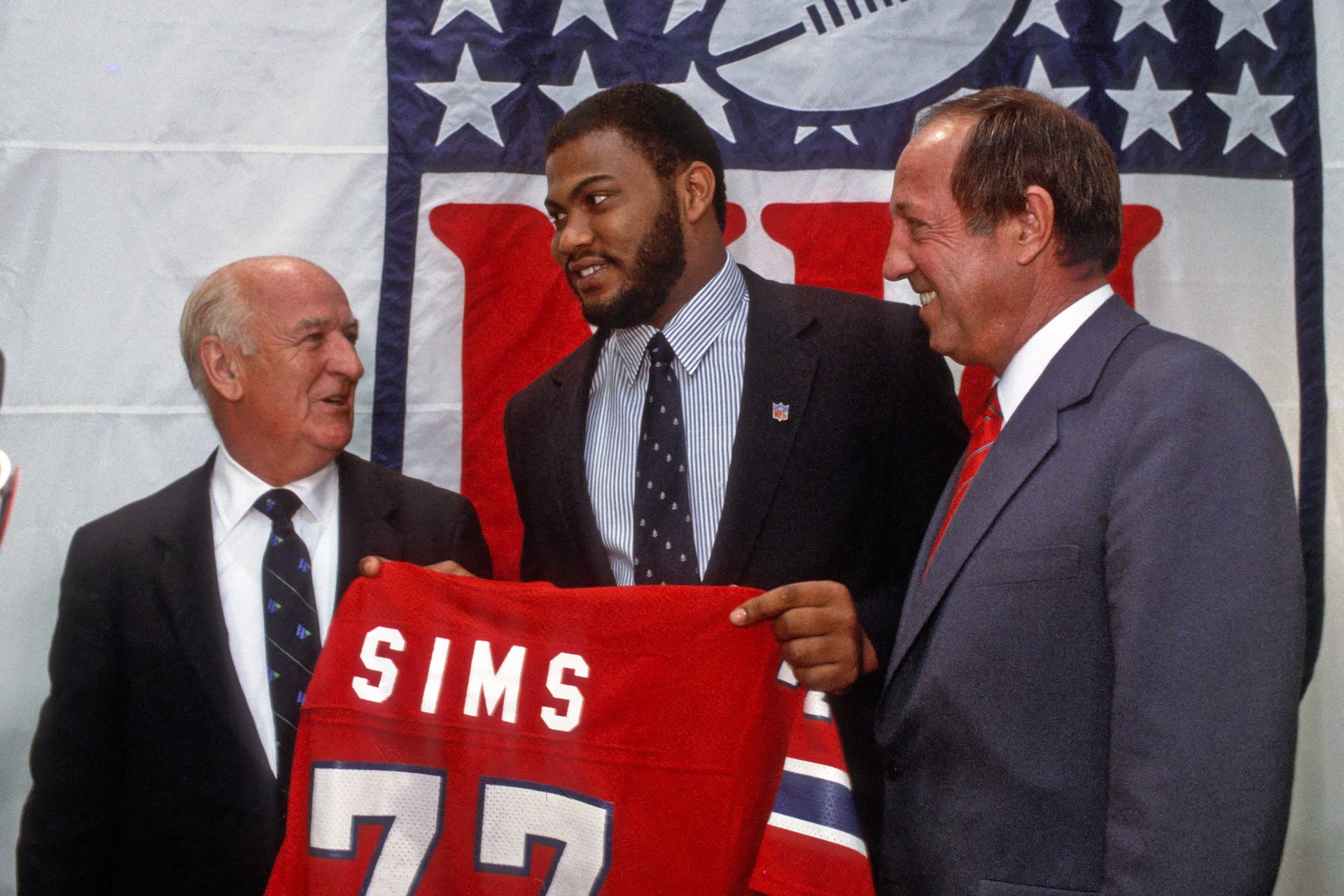 New England Patriots: DE Kenneth Sims, 1st overall, 1982