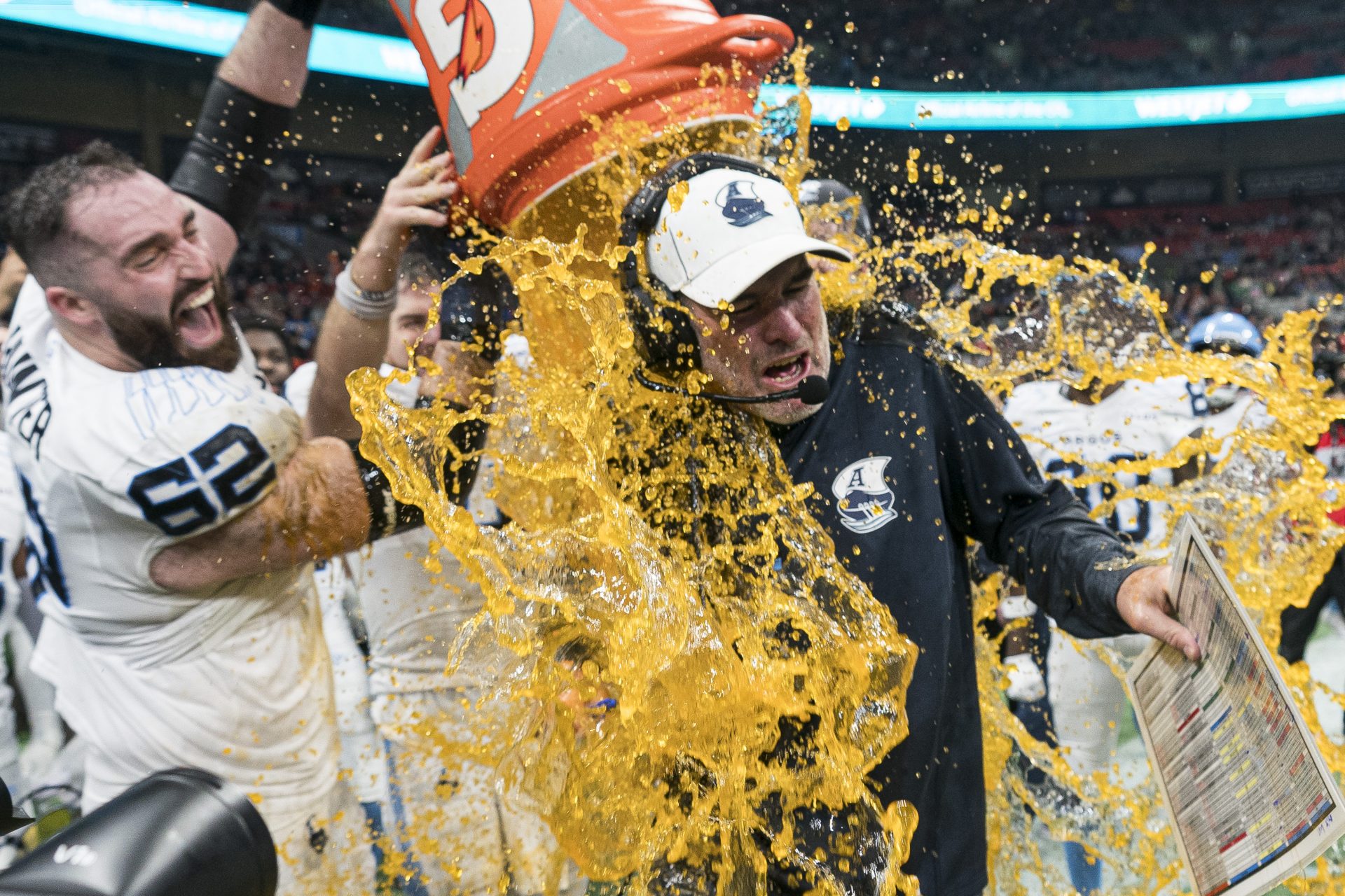 13. The Gatorade shower