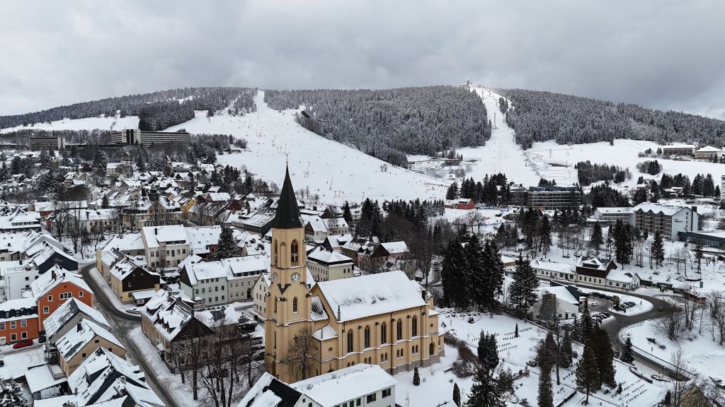 Skifahren in Sachsen 