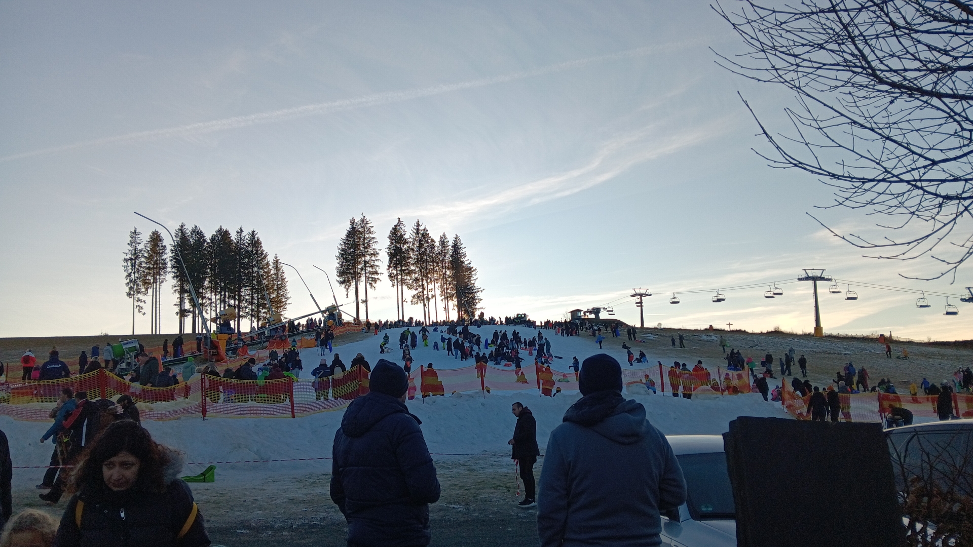 Kunstschnee gehört zum Winter schon dazu