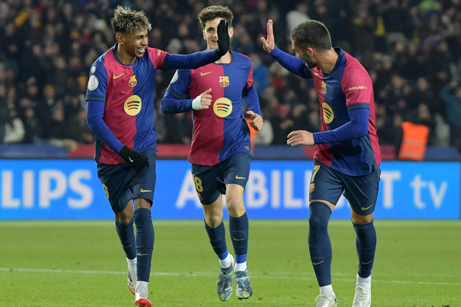 Goleadas de Barça y Atleti en la Copa del Rey