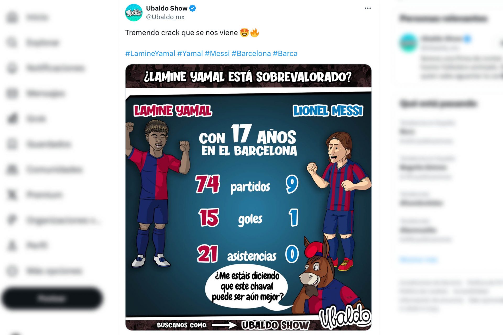 Otro partido en el que fue un futbolista clave