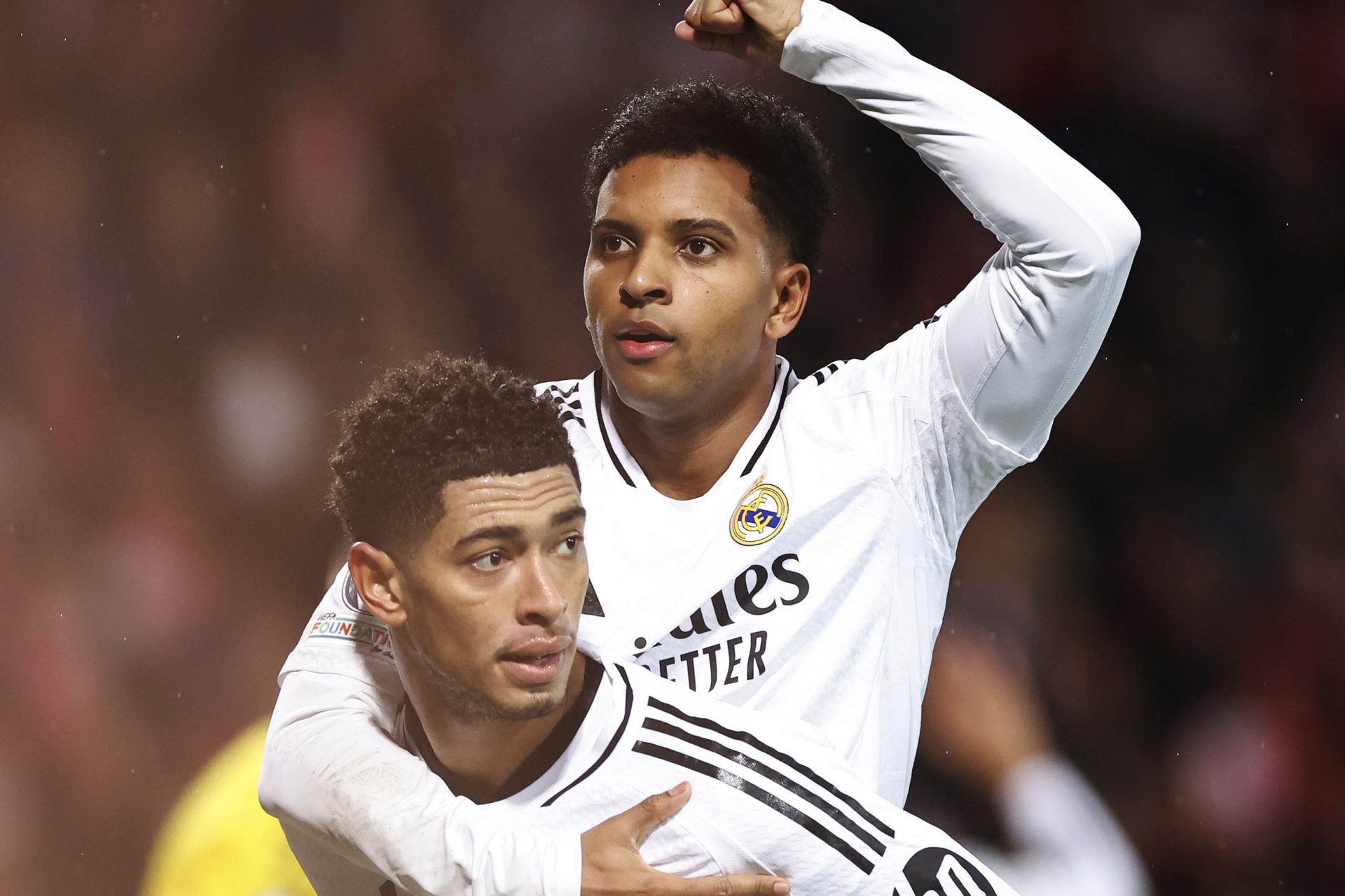 El Real Madrid golea en Champions bajo la batuta de Rodrygo y Bellingham y los memes se fijan en esto