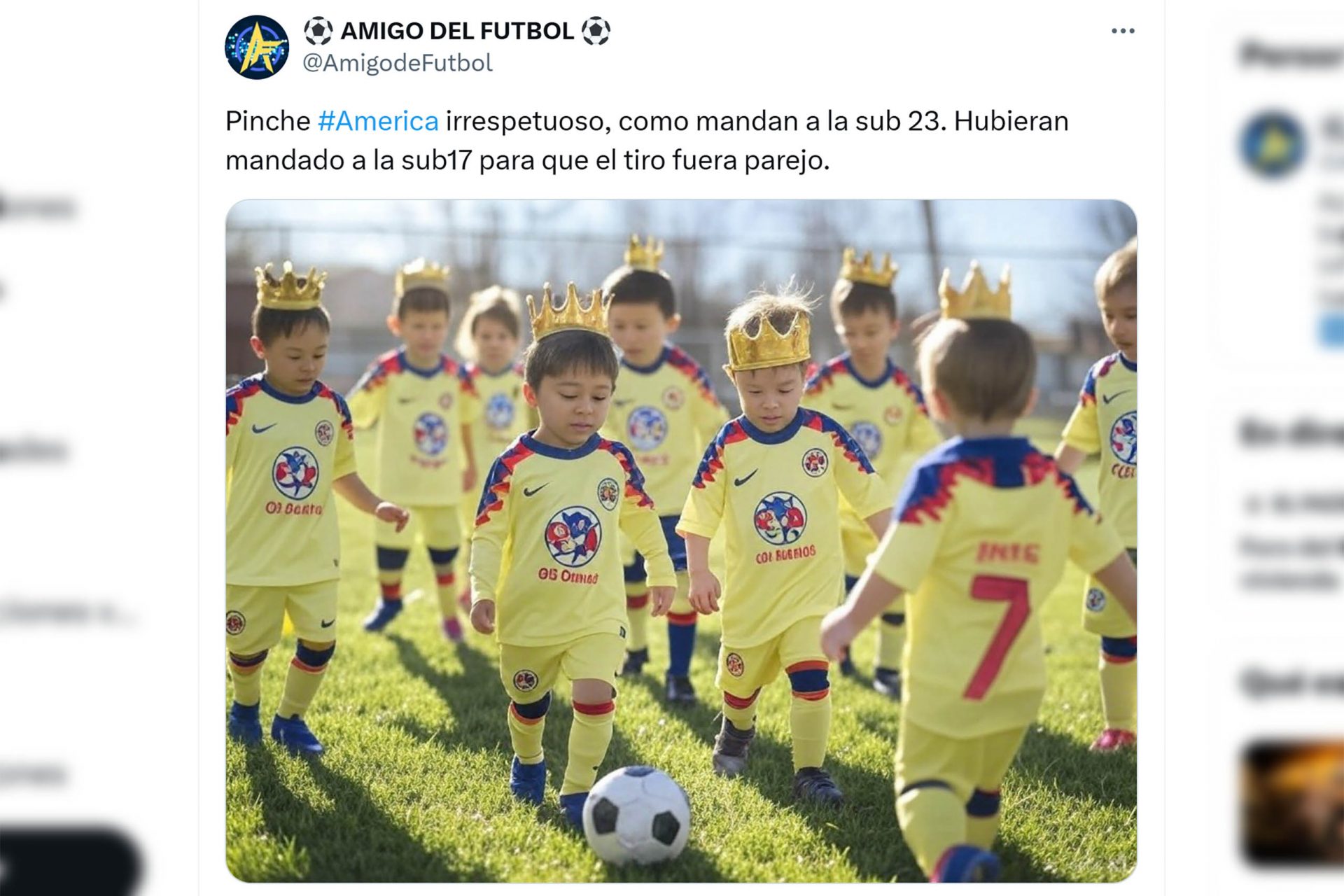 Las 'Águilas' con un equipo juvenil