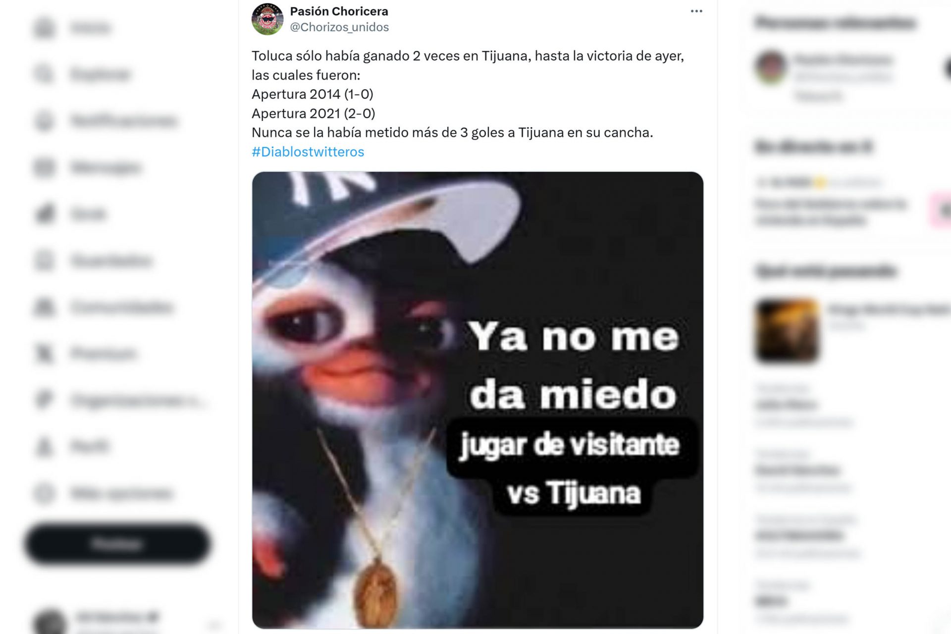 Toluca, contundente ante Tijuana