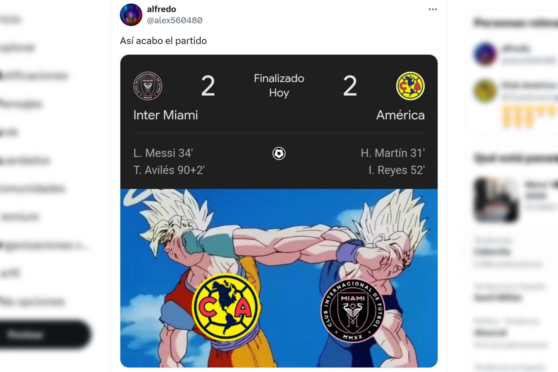 Amistoso del Club América contra Inter Miami