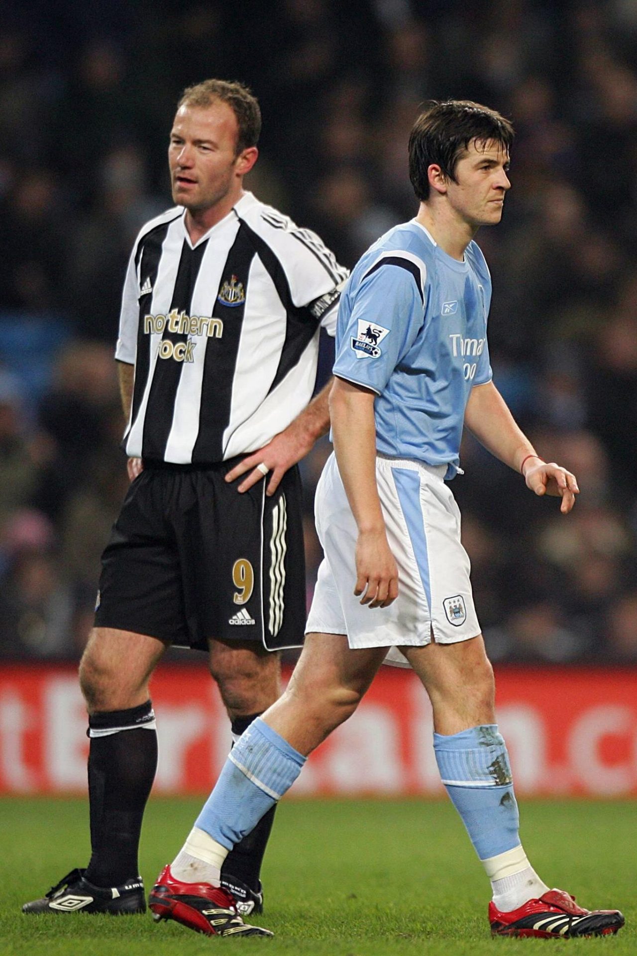 Joey Barton and Alan Shearer 