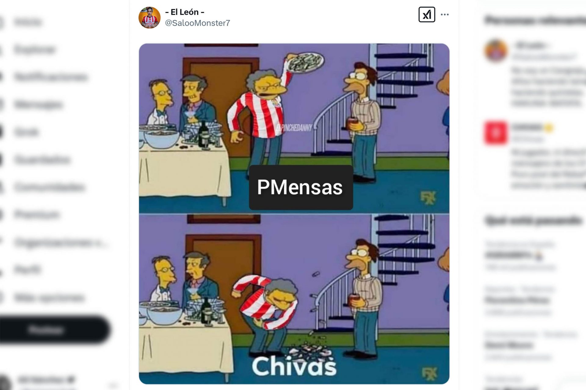 De más a menos en el partido