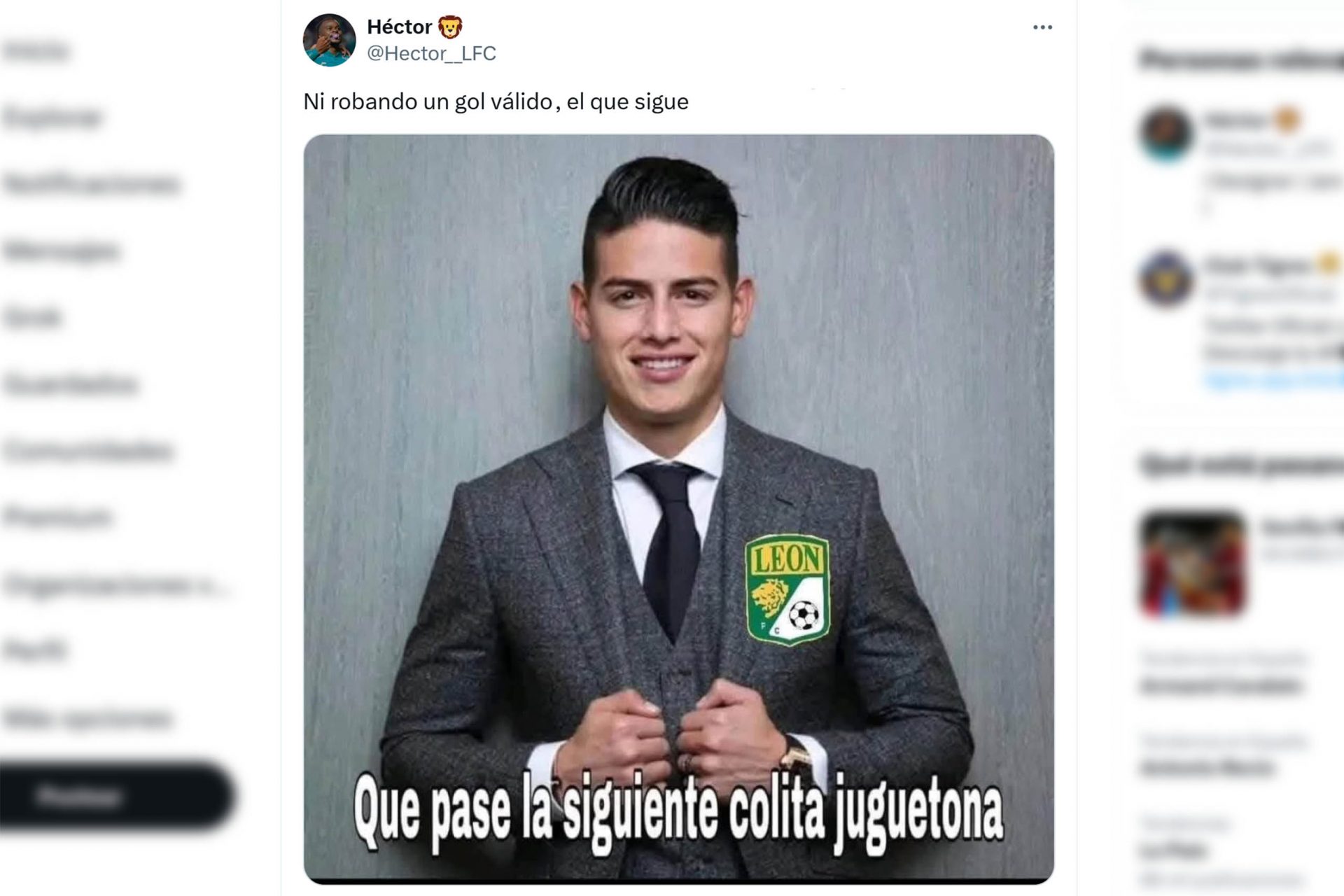 James Rodríguez ha dado un cambio de cara a la Fiera